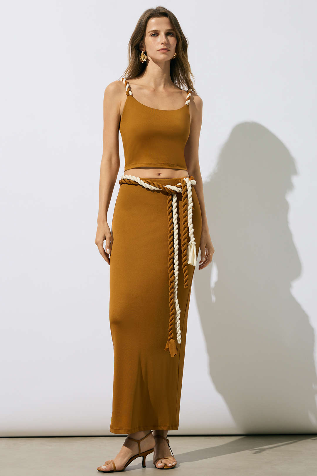 Twist Knot Slip Cami Top