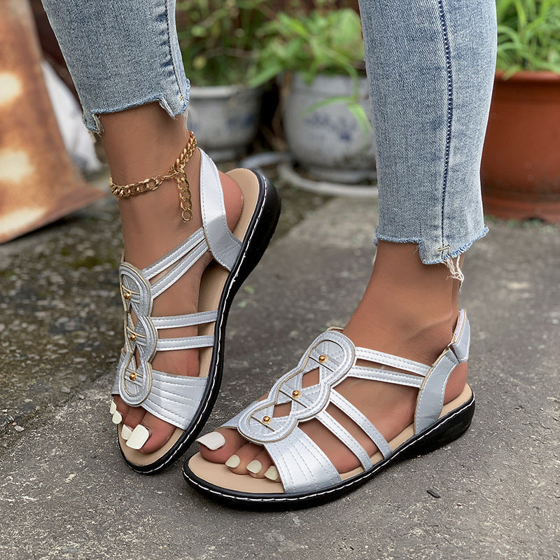Women's Plus Size Wedge Summer Stylish Beach Sandals