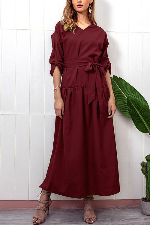 Autumn And Winter New Long-sleeved Dress