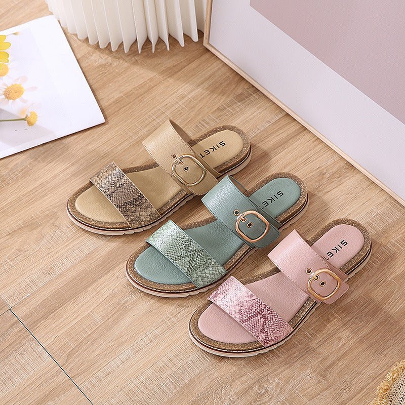 Summer Flat Casual All-match Slippers