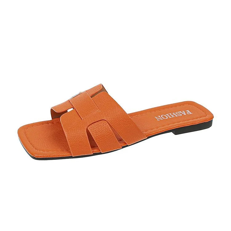 Women'S Artist Flat H-Band Slide Sandal