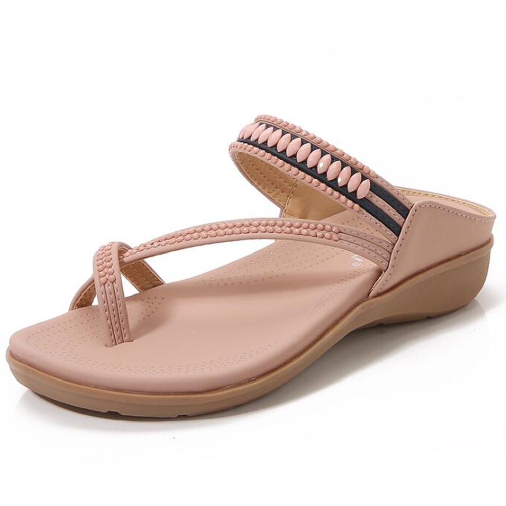 Summer Fashion Cross Straps Female Casual Slip Slippers