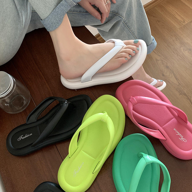Women's Summer Soft Bottom Indoor Non Slip Outdoor Flip Flops