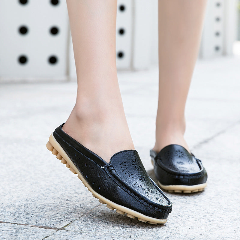 Low-cut Flat Comfortable Slippers