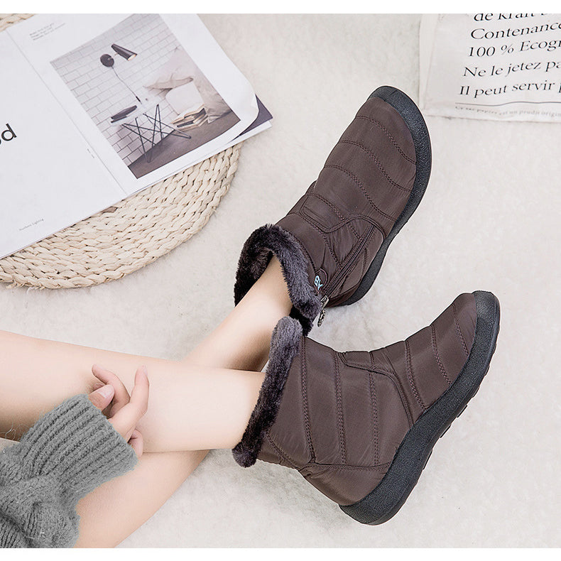 Women's Waterproof Fashion Casual Ankle Snow Boots