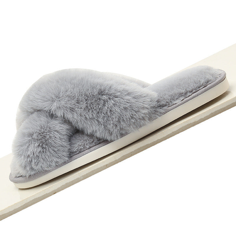 Women's Cross Band Slippers