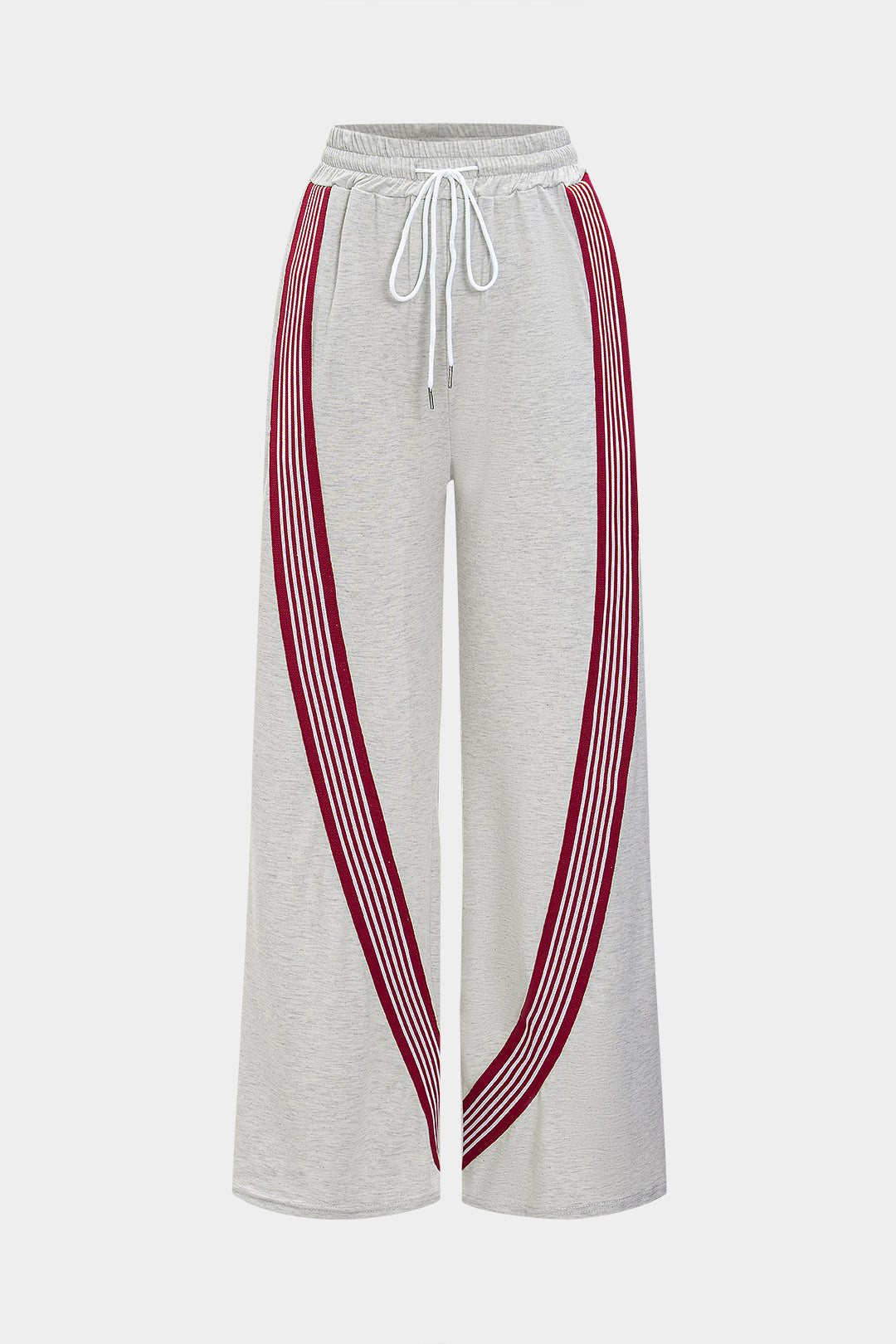 Stripes Tank Top And Wide Leg Pants Set