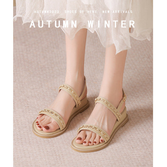 Women's Small Size Fairy Style Bohemian Summer Sandals