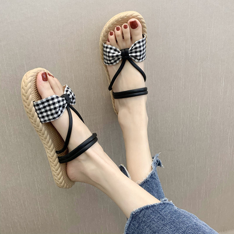 Women's Summer Outdoor Wear Fresh Flat Fairy Sandals