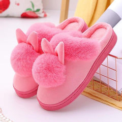 Cute Fluffy Pom Pom Slippers