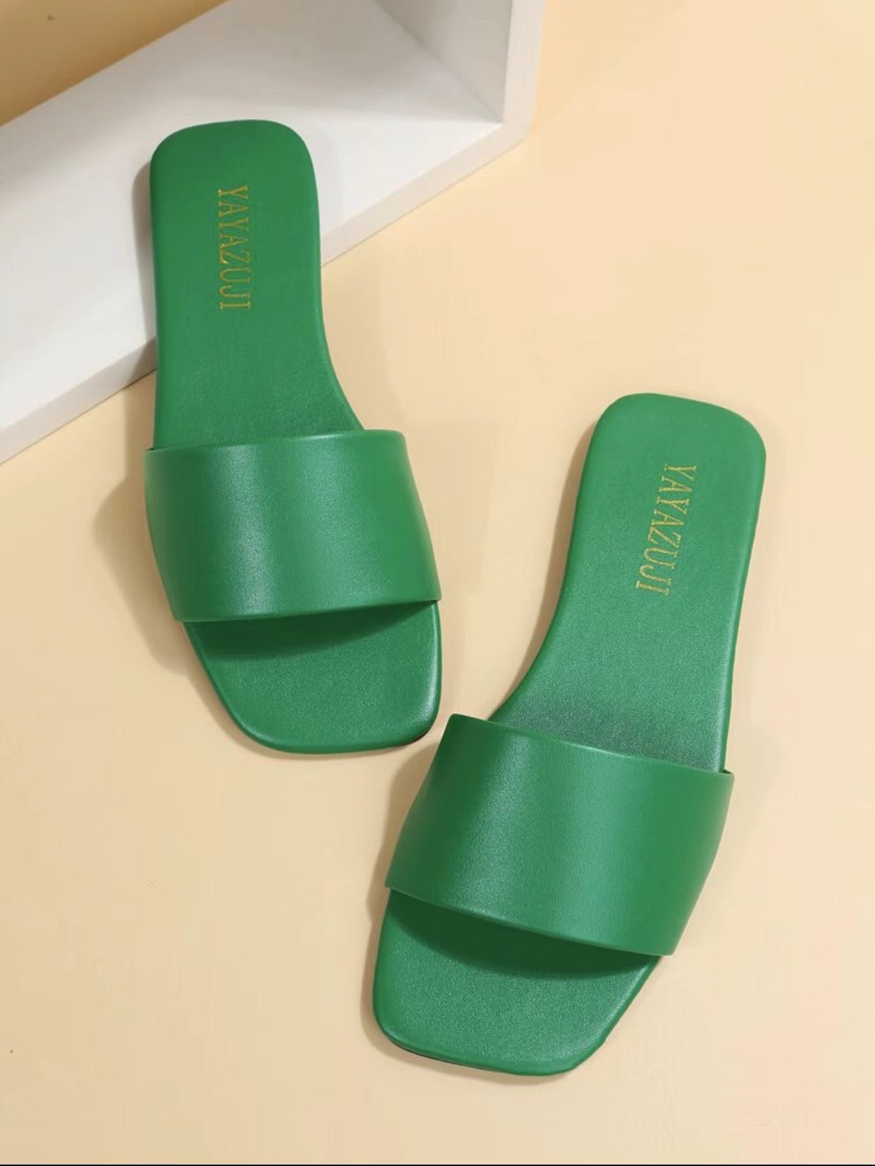 Women's Summer Plus Size Square Toe Flat Bottom Sandals