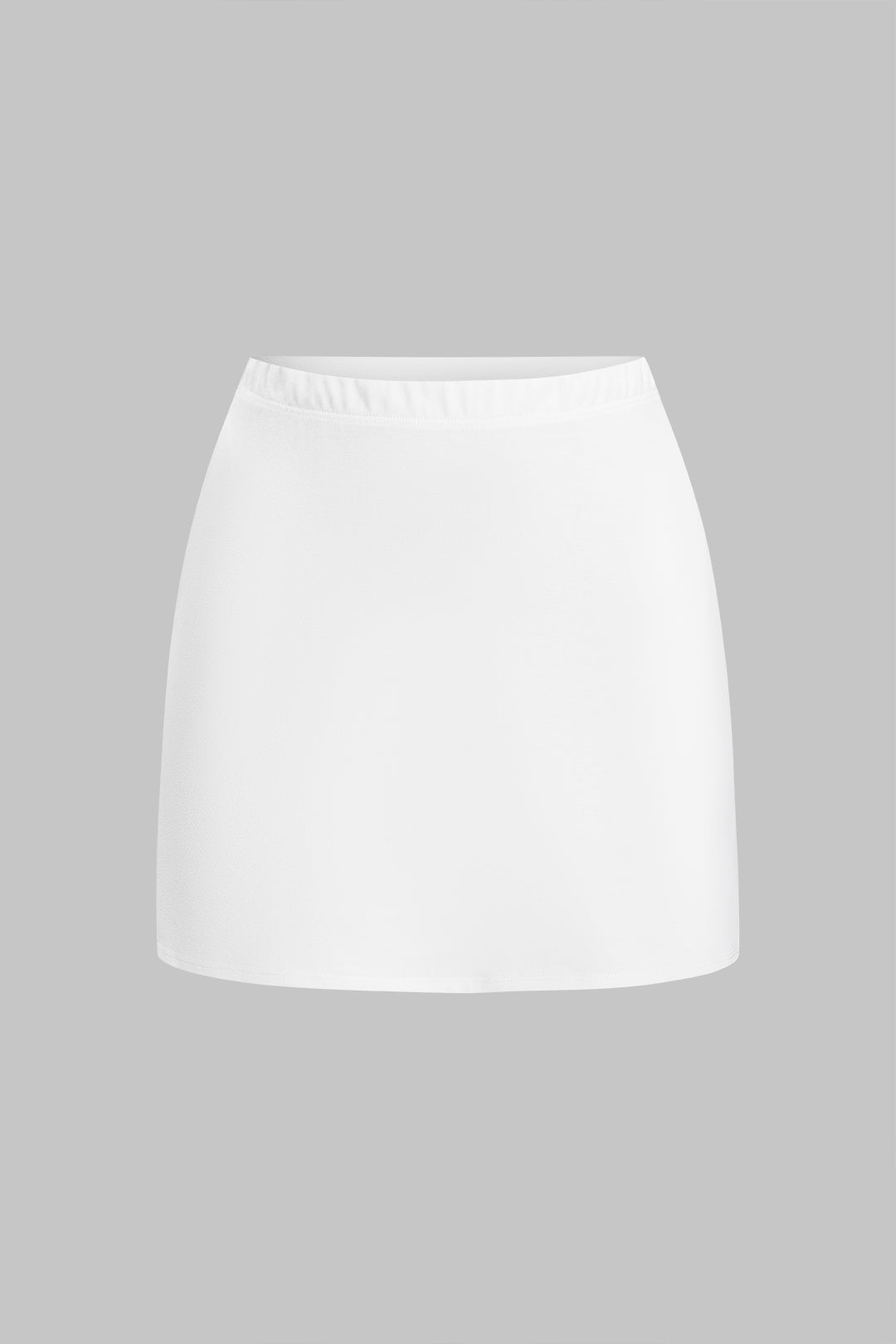 Tie Knotted Top And Skirt Set