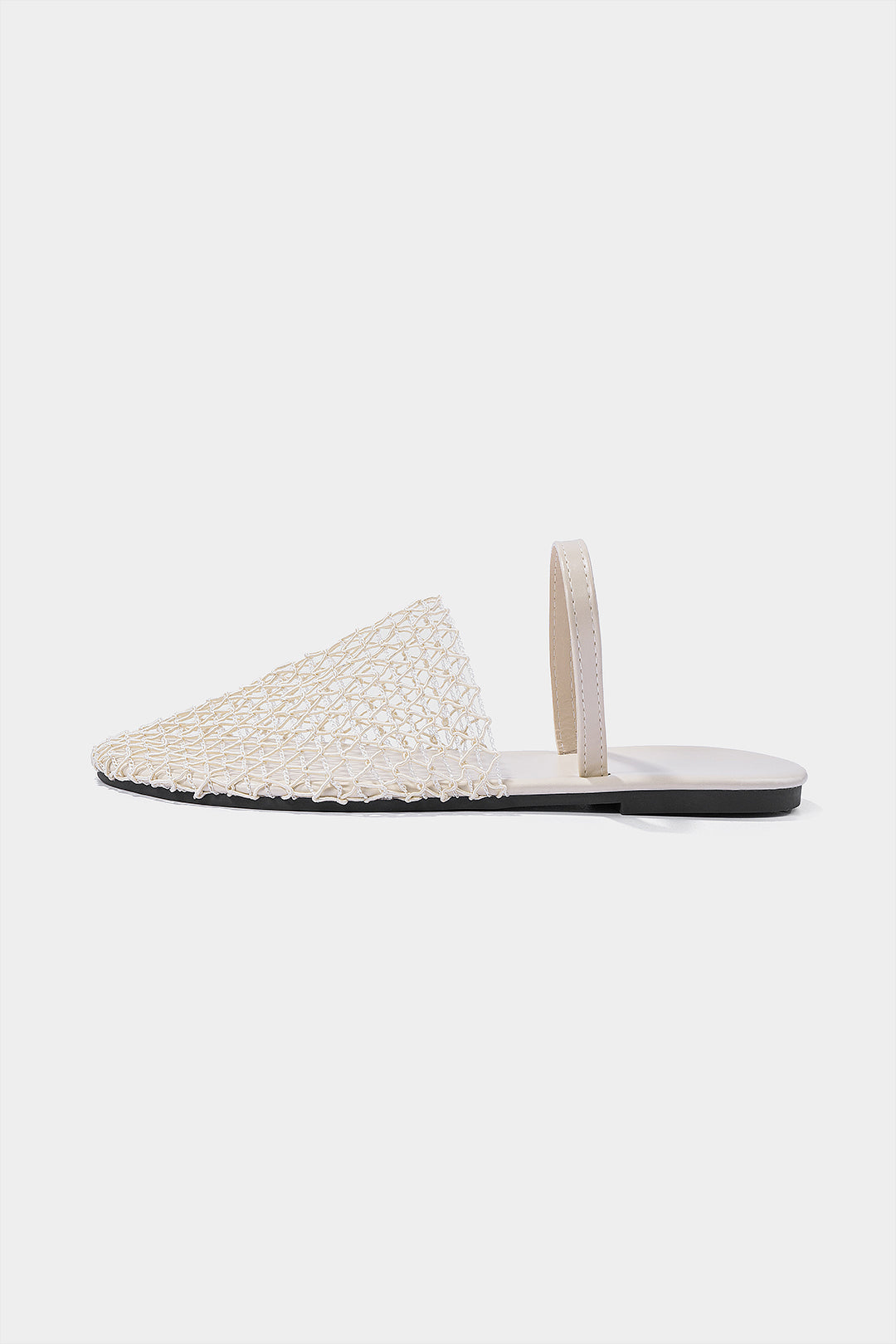 Woven Cut Out Round Flats