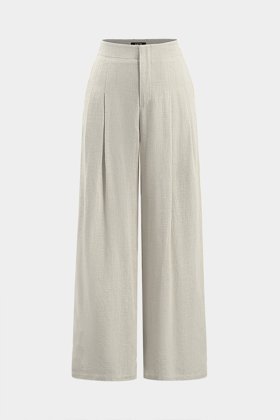 Solid Wide Leg Trousers