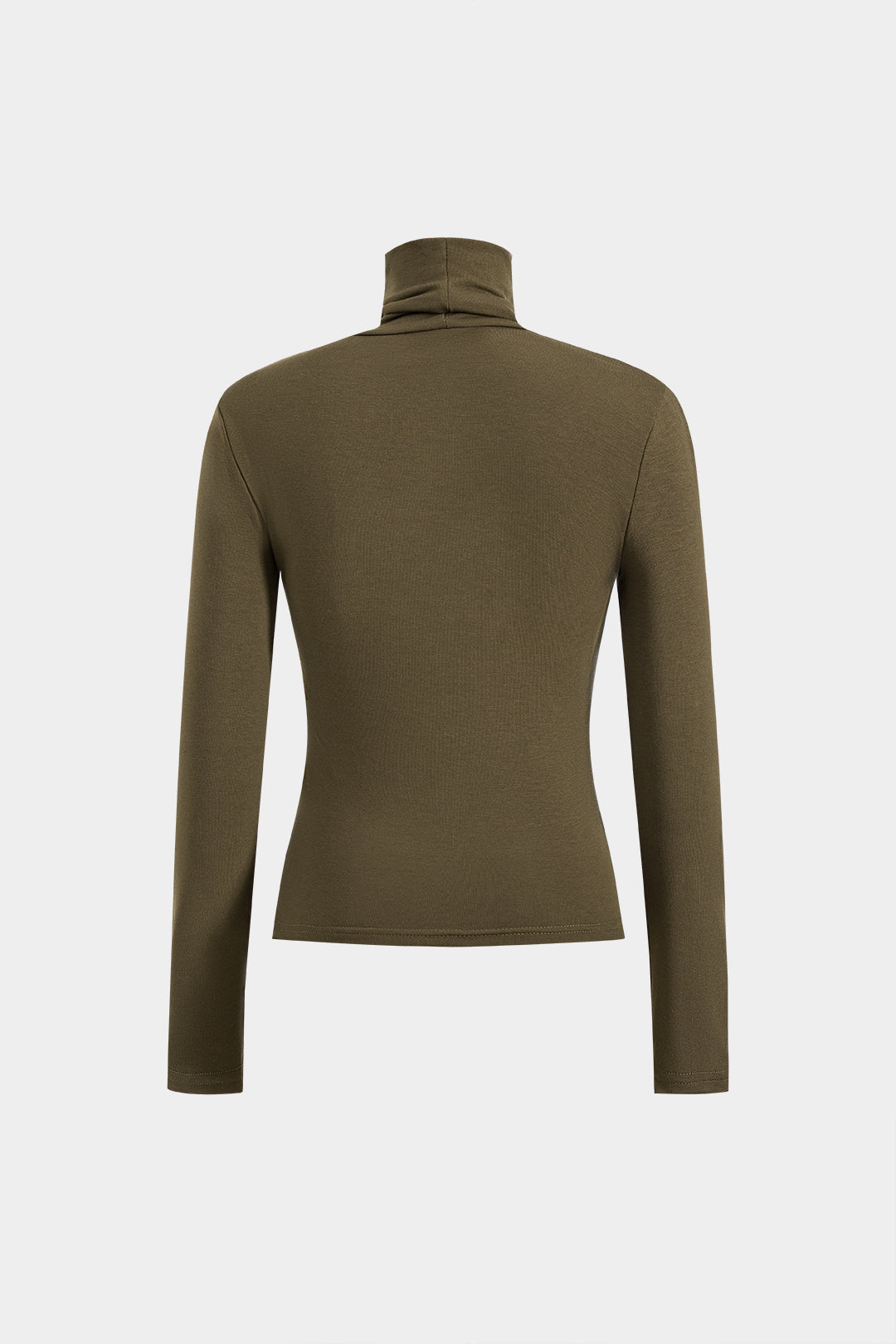 Turtleneck Long-Sleeve Top