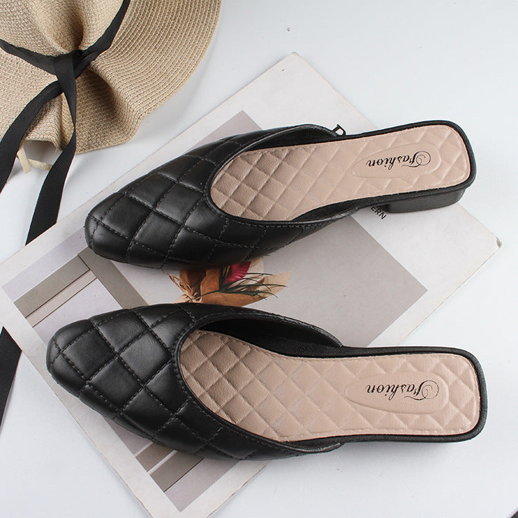 Women's Heli Shark Summer Fashion Solid Color Outerwear Sandals