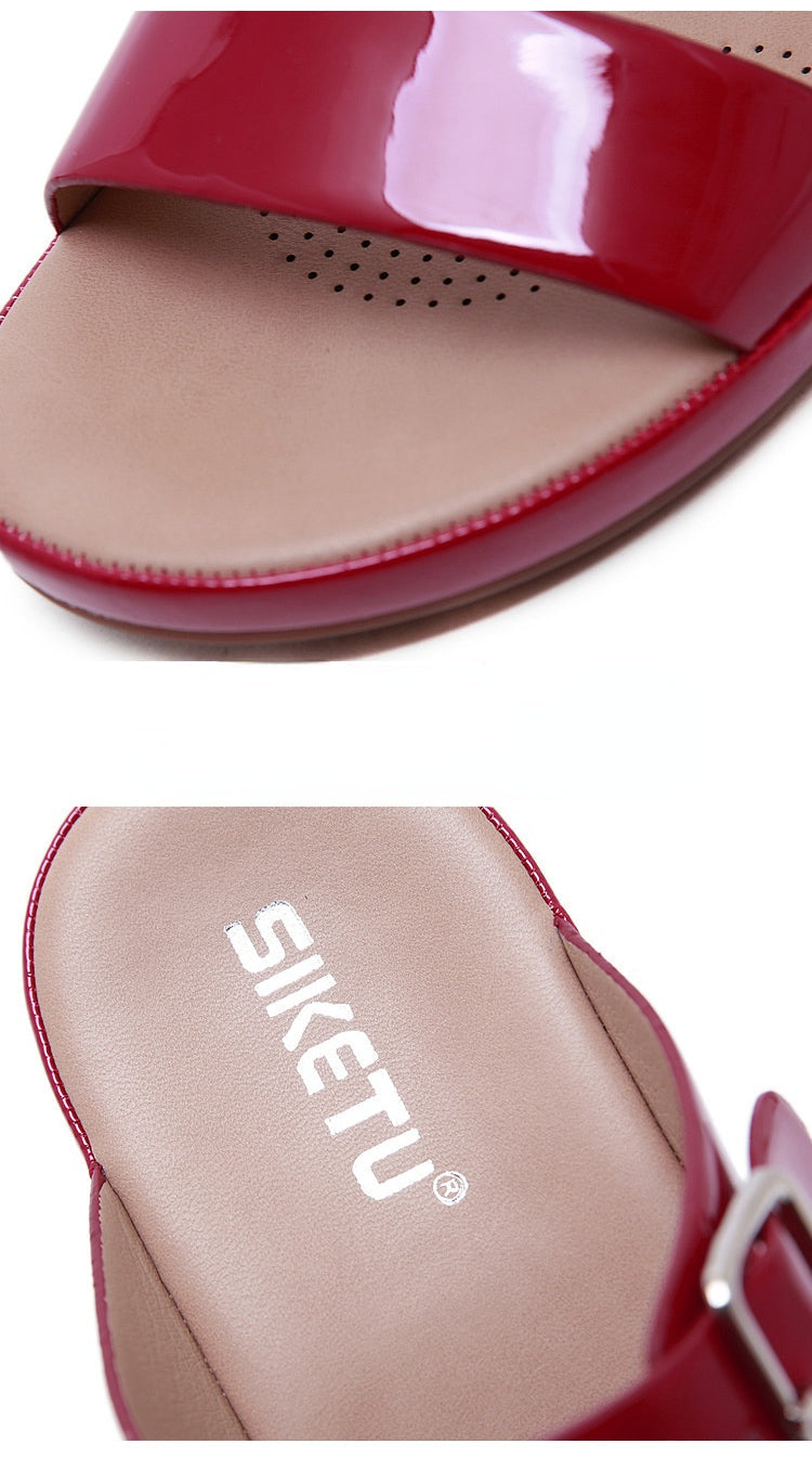 Light Soft Comfort Platform Travel Slippers