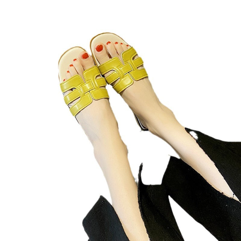 Women's & Men's Size Outer Wear Fashion Flat Beach Sandals
