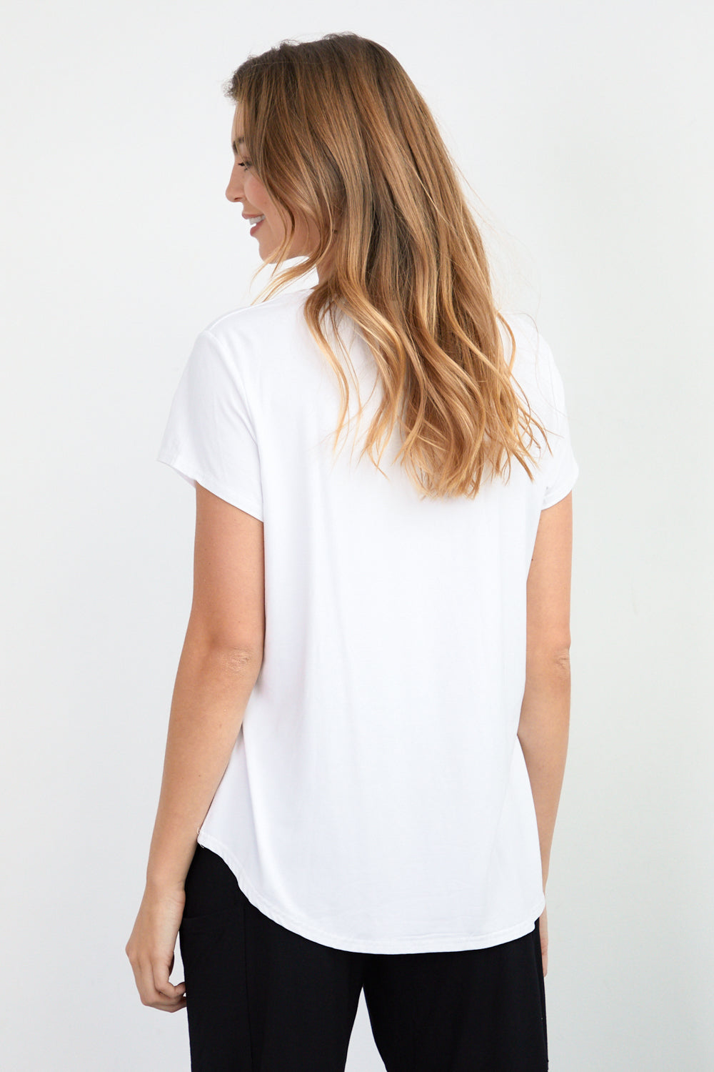 Bamboo Tee - White