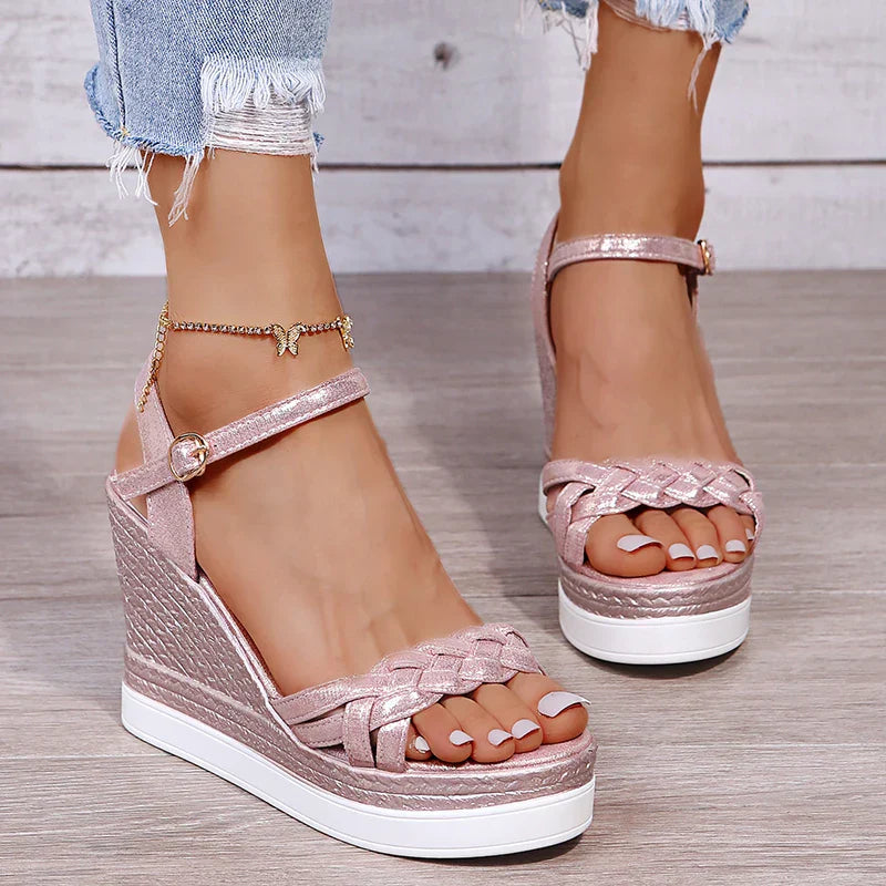 Better Off That Way Wedges Sandals