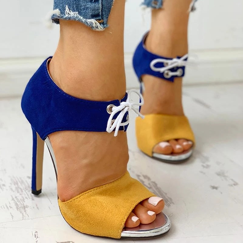 Stiletto Super Peep Toe Shoes