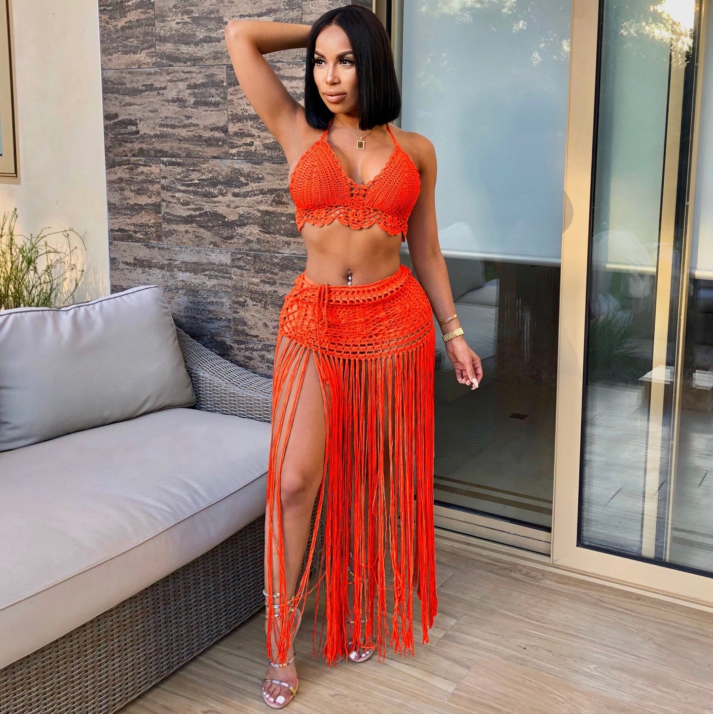Twisted Love Skirt Set