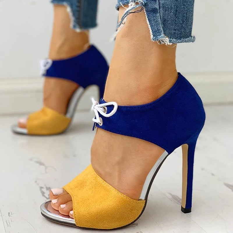 Stiletto Super Peep Toe Shoes