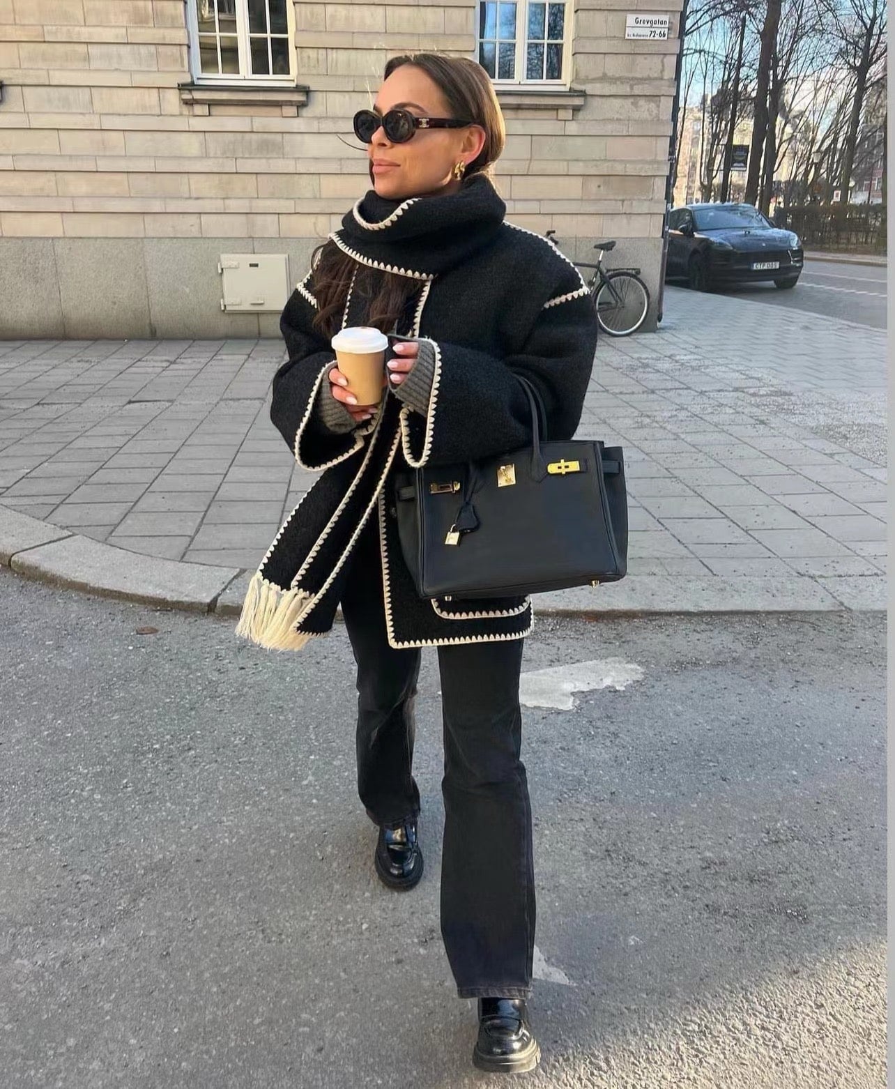 Biancaâ„?Comfortable Cape Jacket