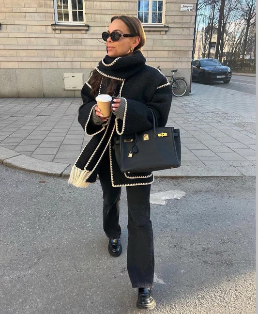 Biancaâ„?Comfortable Cape Jacket