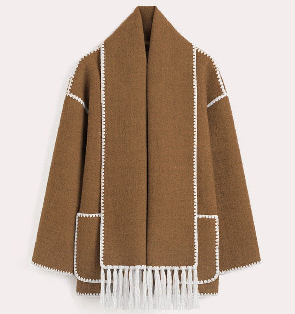 Biancaâ„?Comfortable Cape Jacket