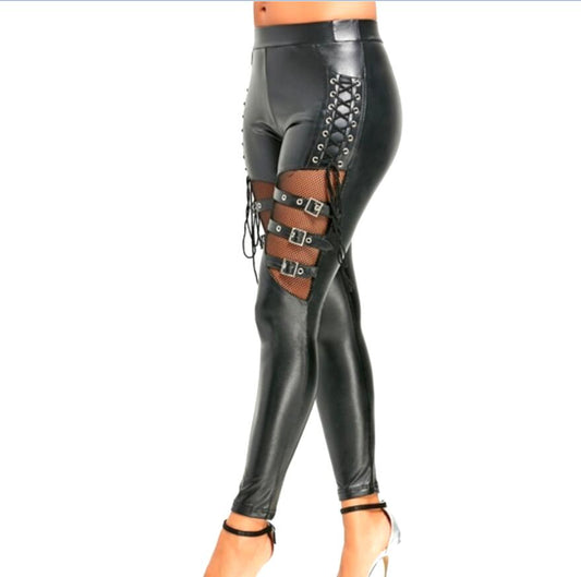 A Month Dead Leather Pant