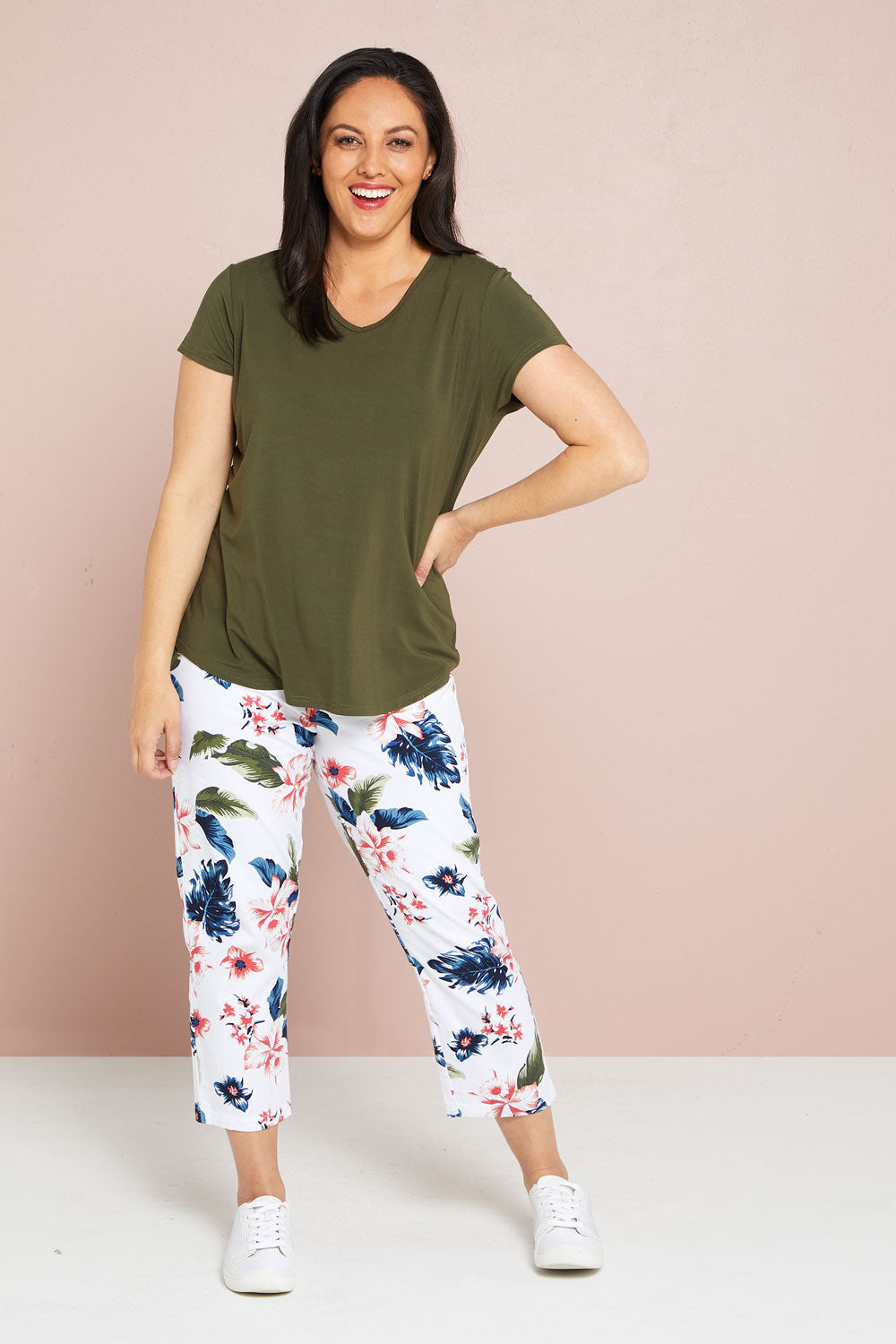 Bamboo Tee - Olive