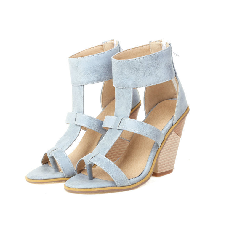 Retro T-strap Fishtrap Sandals