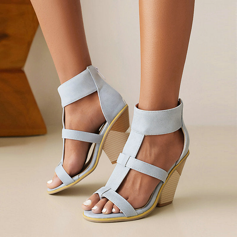 Retro T-strap Fishtrap Sandals