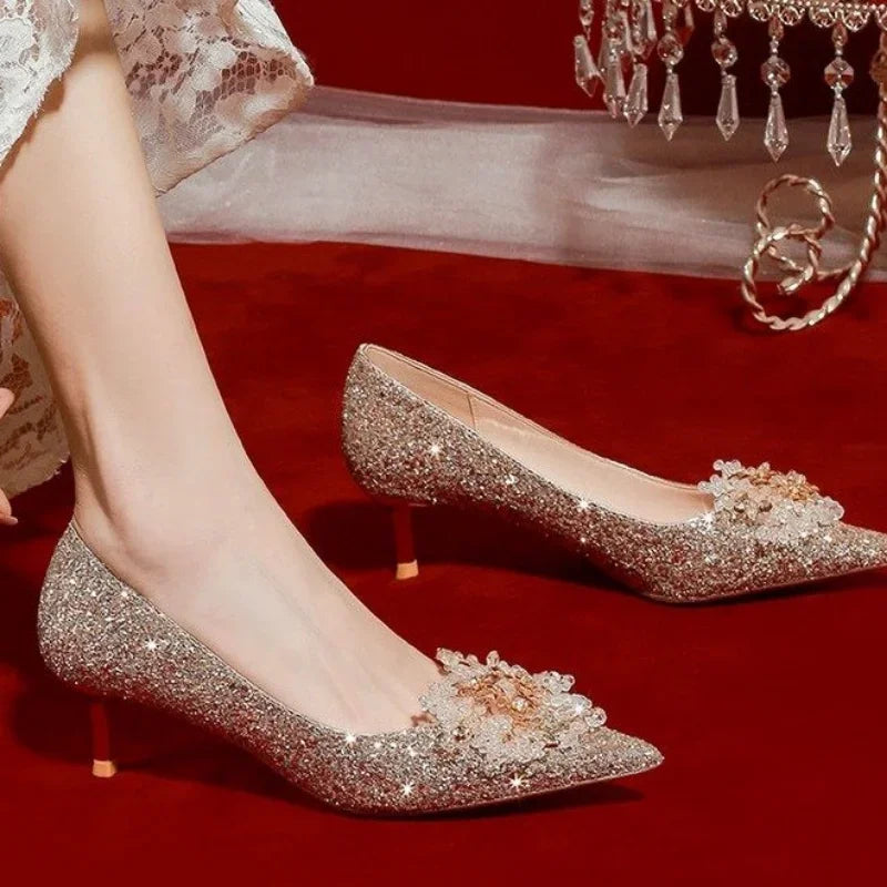 Golden Compass Pump Shoes