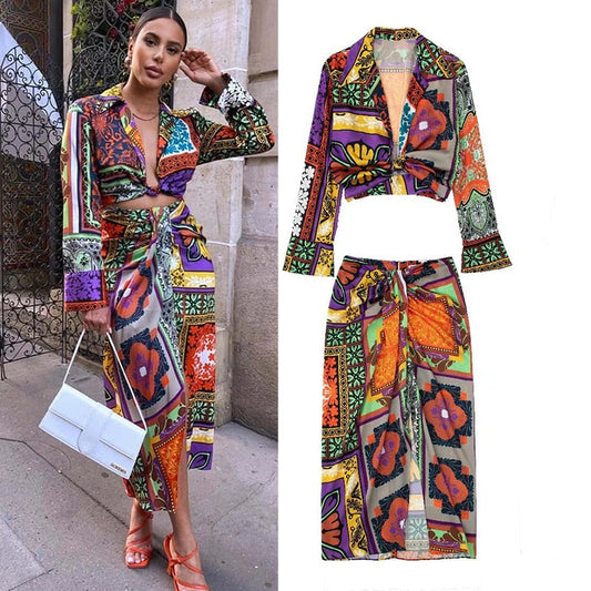 A Day of Sunshine Skirt Set