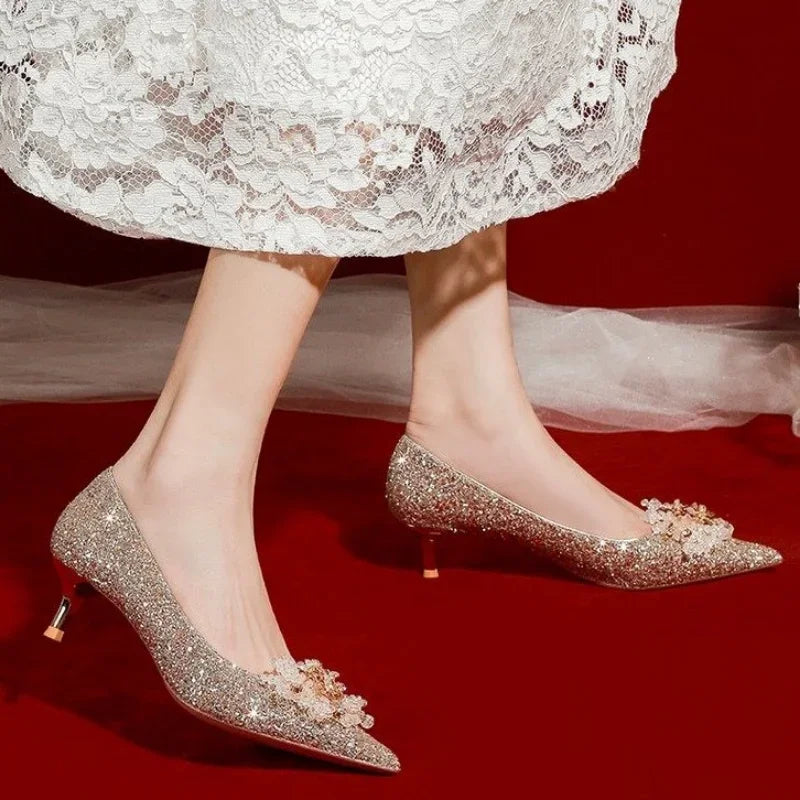 Golden Compass Pump Shoes