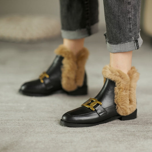 A Poisonous Touch Ankle Boots