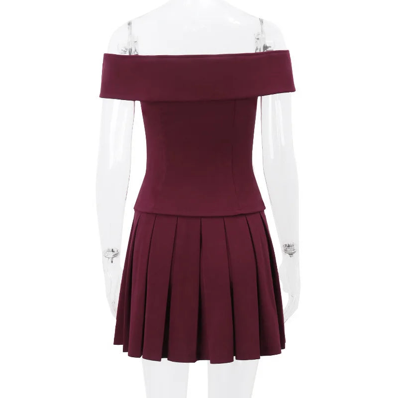 Go Further Ahead Skirt Set
