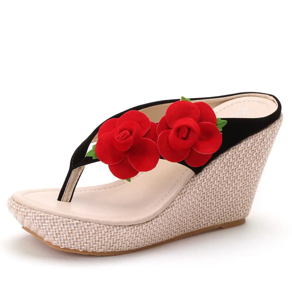 Guess I'm Not Shy Wedges Sandals