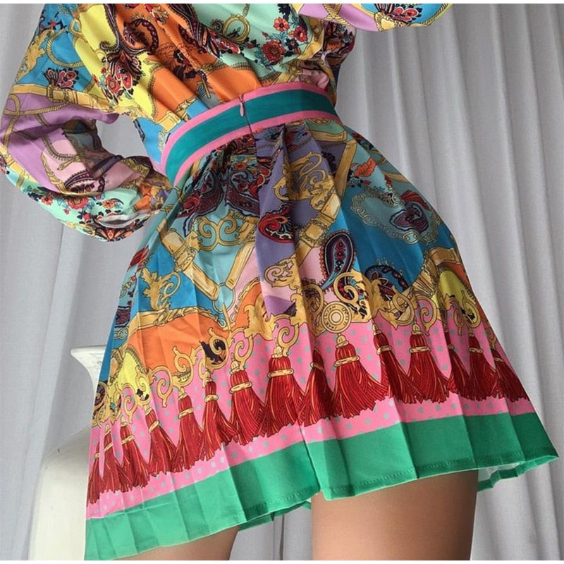 Used To Be Mad Love Skirt Set
