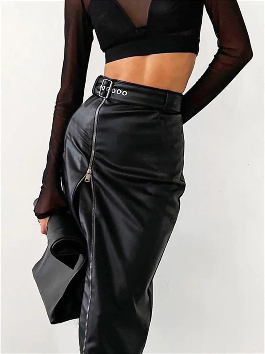 Under The Hot Sun Midi Skirt