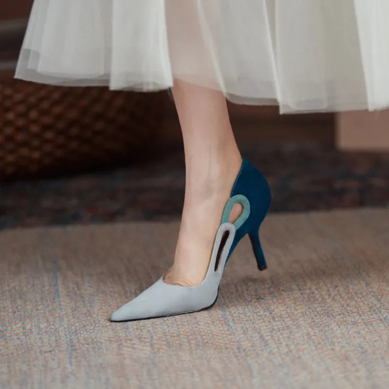 Turquoise Temptation Pump Shoes