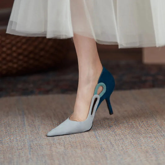 Turquoise Temptation Pump Shoes