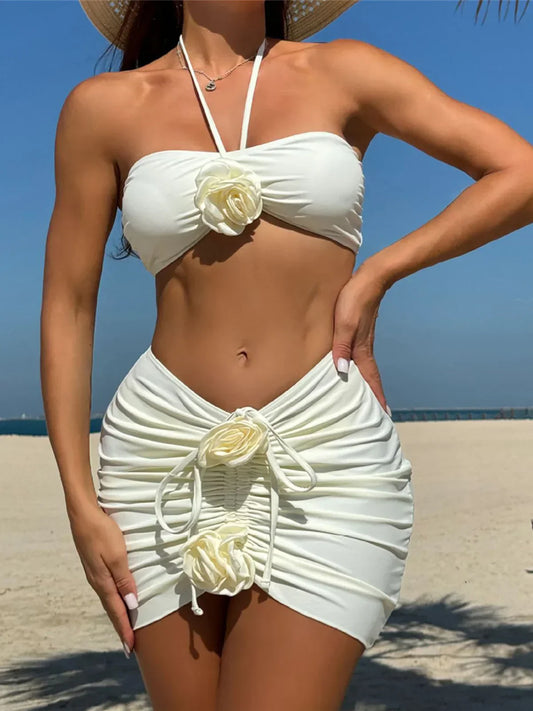 3D Flower Breezy Kaftan
