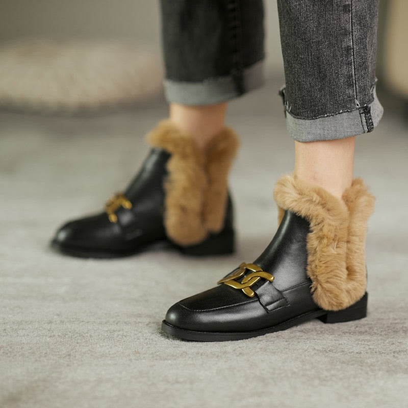 A Poisonous Touch Ankle Boots