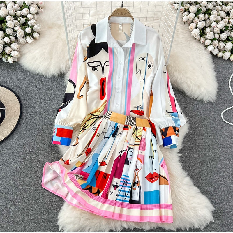 Used To Be Mad Love Skirt Set