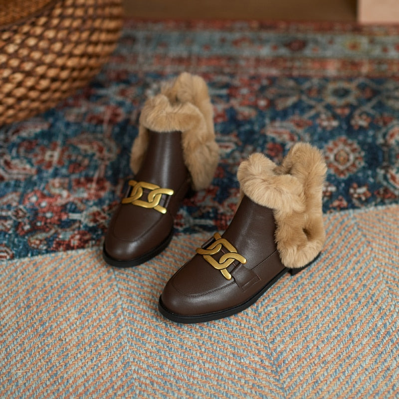 A Poisonous Touch Ankle Boots