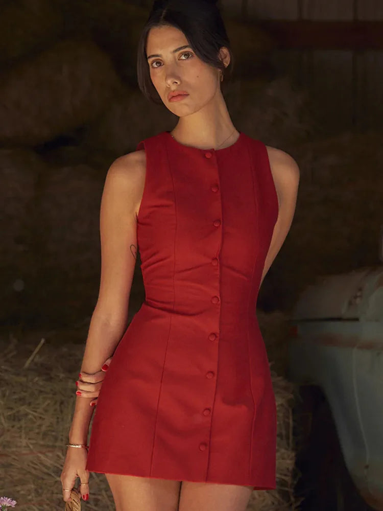 A Burning Wish MIni Dress