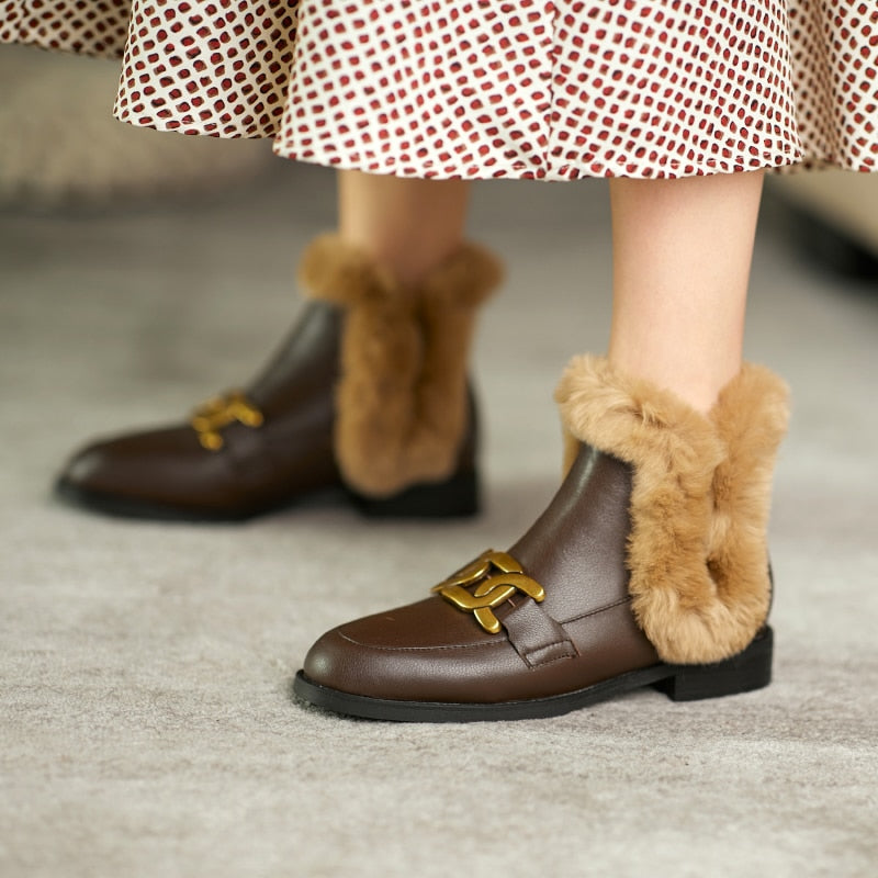 A Poisonous Touch Ankle Boots